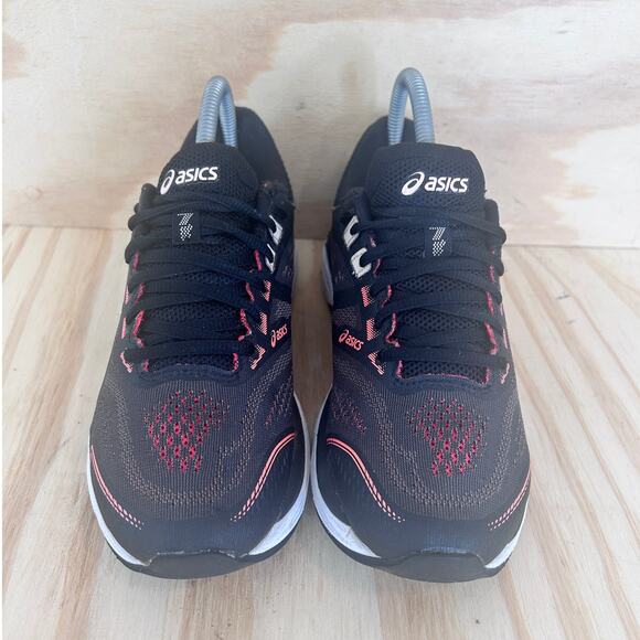 Asics - GT-2000 7 - Running Shoes - Black/Pink - Women's - 8 - 1012A147 - Picture 2 of 9